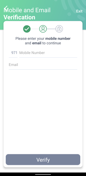 uae pass app registration and login