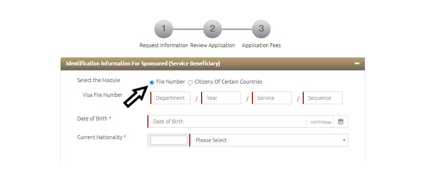 uae visa status check by passport number and check visa fine