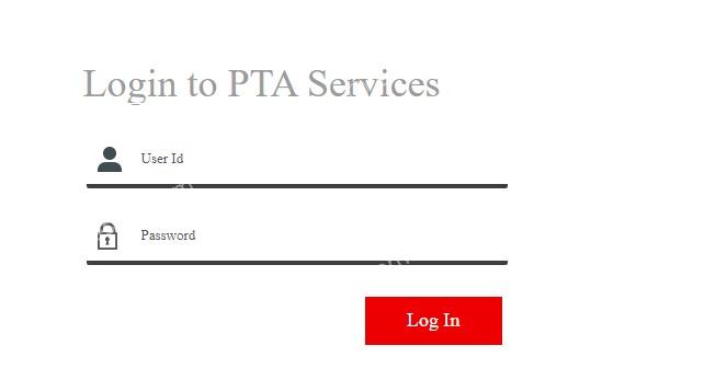 rta pta service login process and website