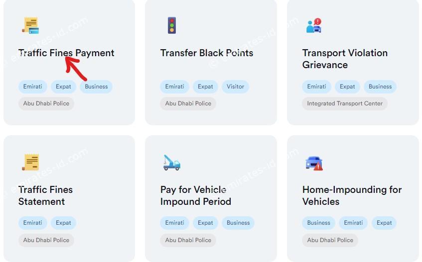 Comprehensive Guide to traffic fines inquiry abu dhabi online