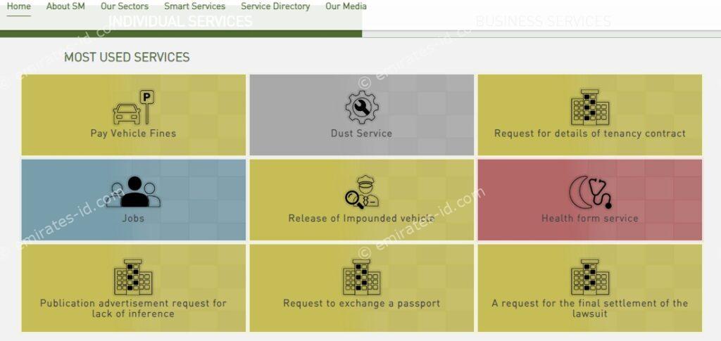 traffic fine check online in each emirate