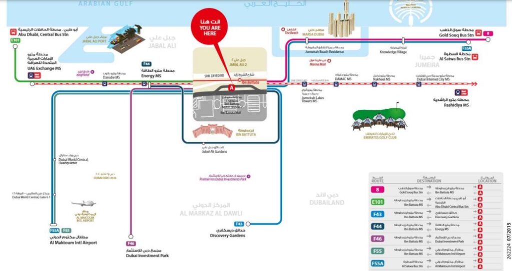 rta bus stop near me timings and locations