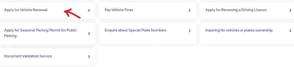 rta vehicle registration renewal online methods