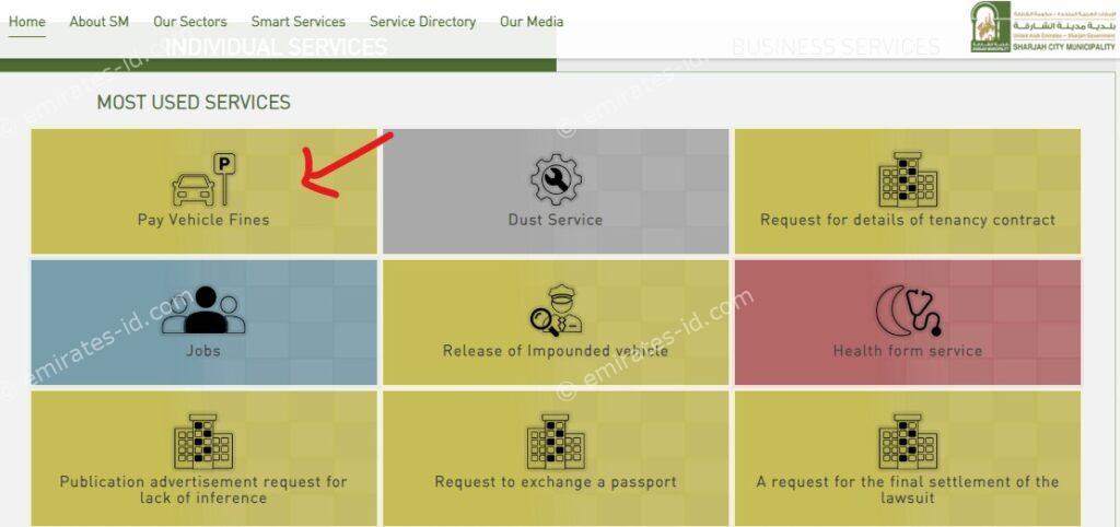 sharjah municipality fine discount last date 2024
