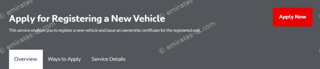 renew vehicle registration dubai online in 2 seconds