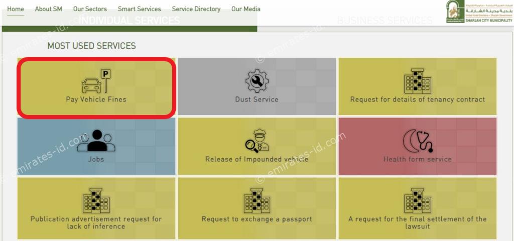sharjah traffic fine check by plate number via 5 methods