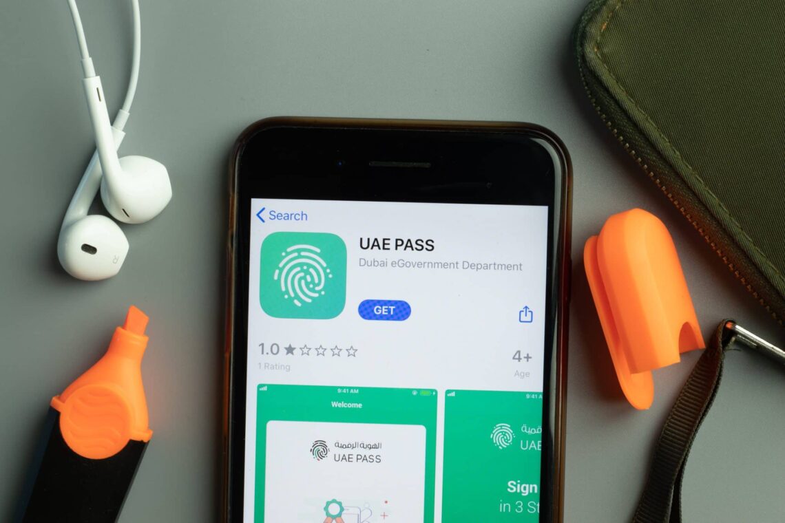 uae pass app registration and login