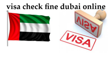 visa fine check dubai through four way