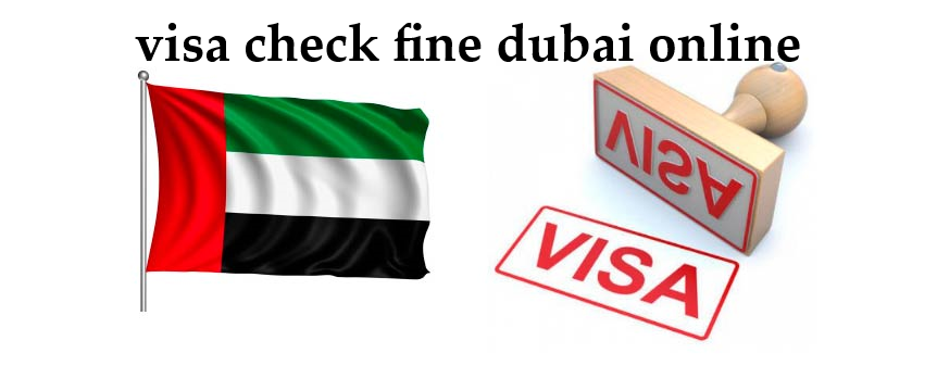 visa fine check dubai through four way