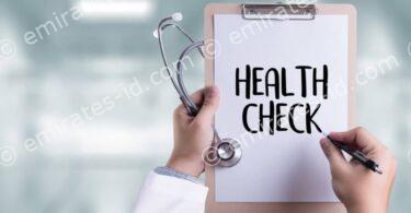 residence visa medical check-up result tamm online