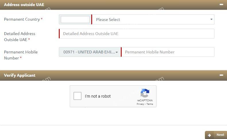 track golden visa application status uae in 2 minutes